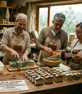 Taller jabones artesanales en Suesca. Has tus propios jabones naturales.
