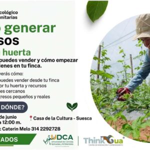 taller sobre huertas Suesca